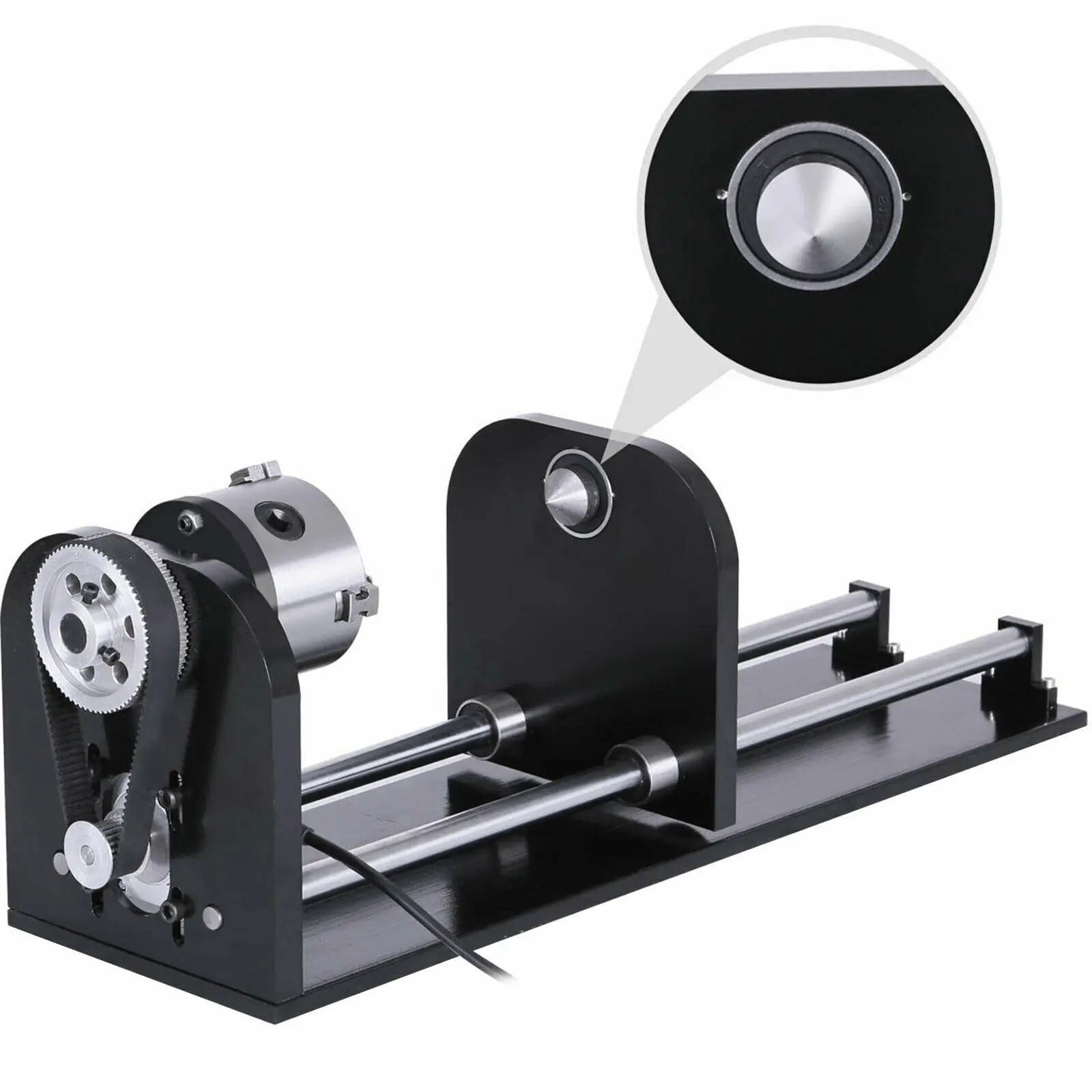 

Router Rotary Axis Rotary Attachment Laser Rotary Axis For CO2 Laser Engraving