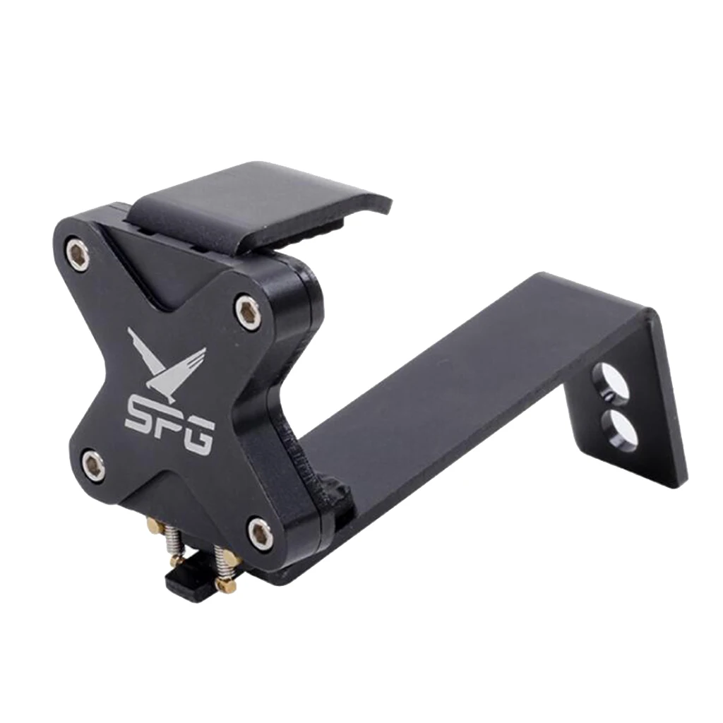 

Держатель для мобильного телефона смартфона крепление для соединения изогнутый лук Охота-алюминий, черный