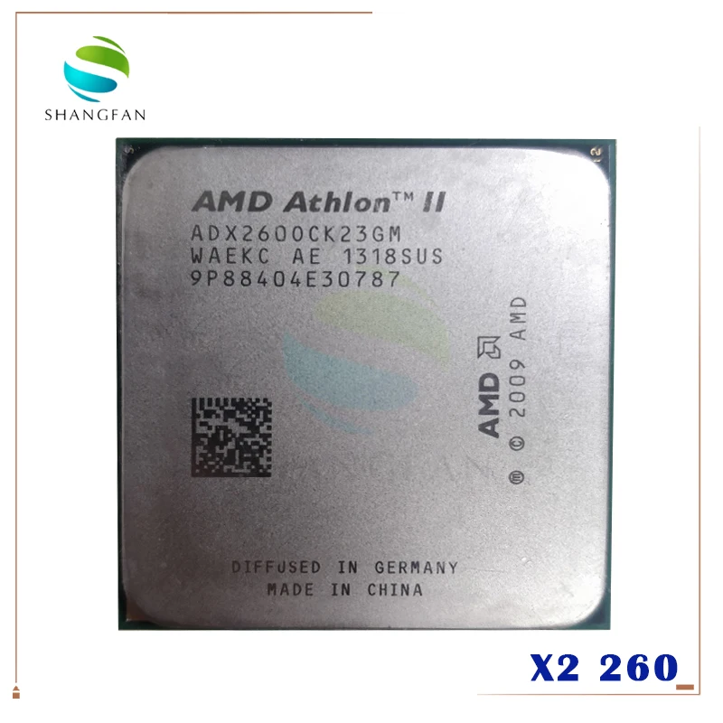 Двухъядерный процессор AMD Athlon II X2 260 3 2 ГГц adx260qui23gm разъем AM3 938pin | Компьютеры и офис