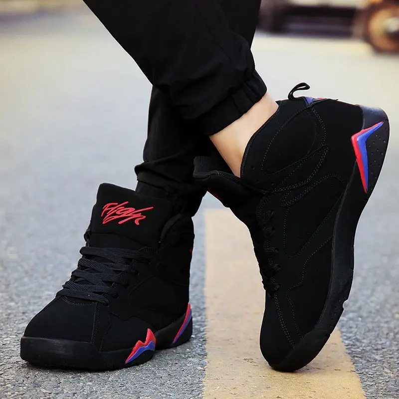 Hi Top Outdoor Running Shoes Men Sneakers for Kids Sport Sports Man Black Baskets Trainer Aquatic Sneakrs Gym D-1471 | Спорт и