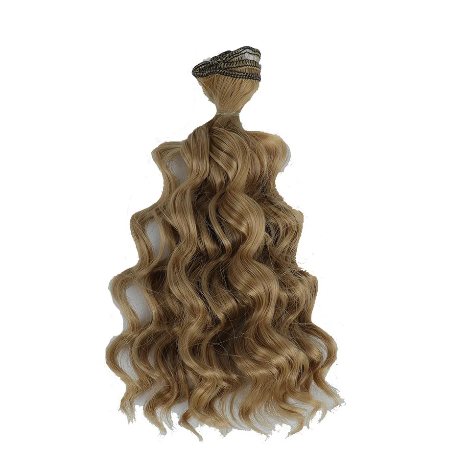 Парики Bybrana сделай сам для кукол 100 1/3 1/4 15 см х 1/6 черные золотые коричневые