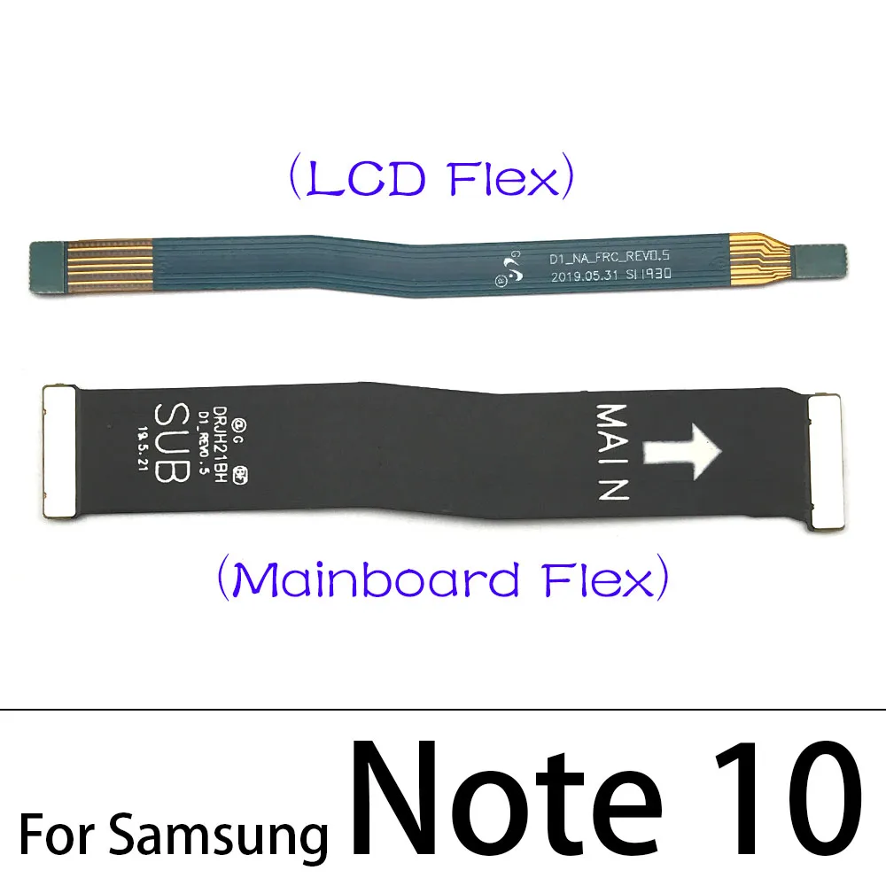 Гибкий кабель для материнской платы Samsung Note 10 Lite 20 S10 Plus Note10 S20 Fe S21 Ultra | Мобильные