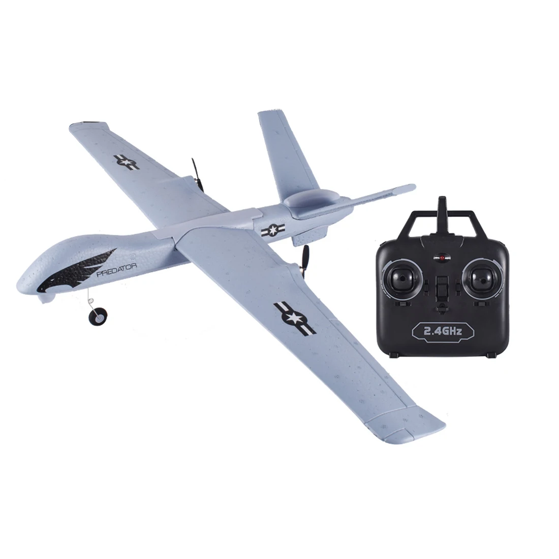 Z51 2 4G 3CH RC Самолет без камеры 20 минут Fligt Time Gliders светодиодный ручной разброс