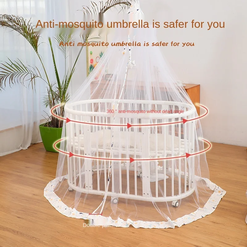 

Children Bed Nets Cover Summer New Type Single Door Closed Type Baby Baby Mosquito Net Contracted Anti-mosquito Mosquito Nets