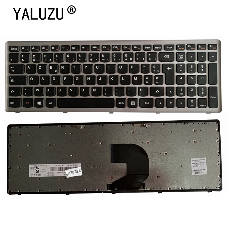 YALUZU новая Французская клавиатура для ноутбука Lenovo Ideapad Z500 Z500A Z500G P500 FR Клавиатура с