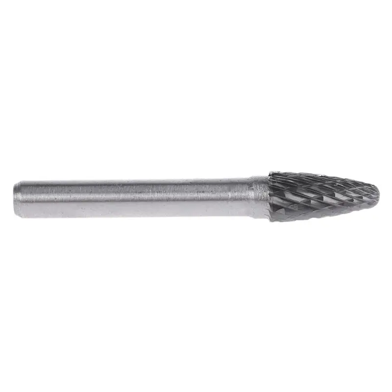 

Type 8mm Head Tungsten Carbide Rotary Tool Burr Die Grinder Drill Bit 6mm Shank G32C