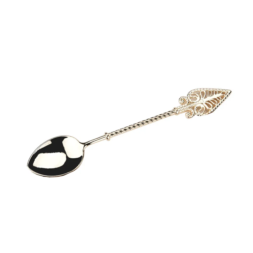 

Retro Coffee Spoon Sugar Tea Dessert Cake Cutlery Kitchen Tableware