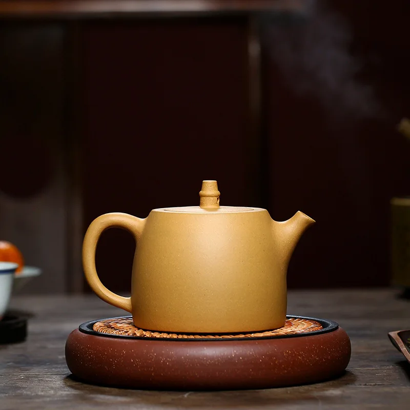 

Чайник Yixing из пурпурной глины, китайский самовар, чайники, чайник Oolong Puer Premium Tetera Ceramica, кухонные принадлежности EH60TP
