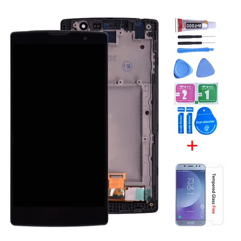 

Original 5.0"For LG Magna H502F LCD Display Touch Screen Digitizer Assembly with Frame H500 H502 LCD Display Replacement