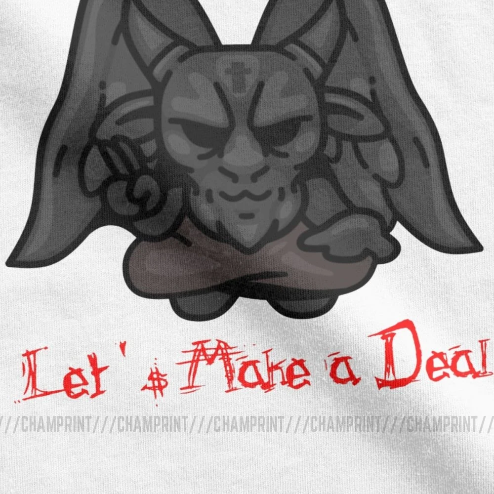 Мужская футболка Isaac Let's Make Deal модные футболки из 100% хлопка с коротким рукавом и