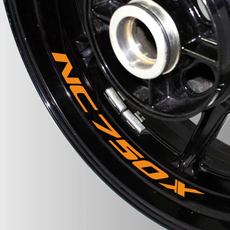 Набор из 8 шт. высокого качества для Honda NC750X nc 750x колеса мотоцикла стикеры Наклейка