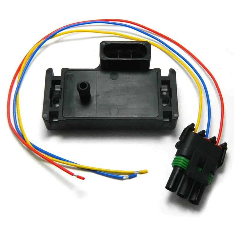 3 Bar Map Manifold Absolute Pressure Sensor Turbo Boost Wire Plug Pigtail 12223861 For Cadillac Chevrolet Pontiac Buick | Инструменты