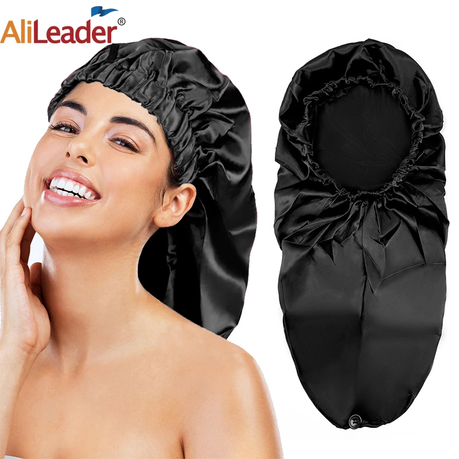 Super Comfy Hats Wrap Night Silky Bonnet Sleeping Cap Longer Lasting Wigs Hatrstyles Retention Sleep Caps Protects Hair Break