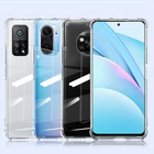 Роскошный прозрачный противоударный силиконовый чехол для Xiaomi 10T Lite 11 Pro Ultra Poco X3 Pro F3, силиконовый чехол для Redmi Note 10