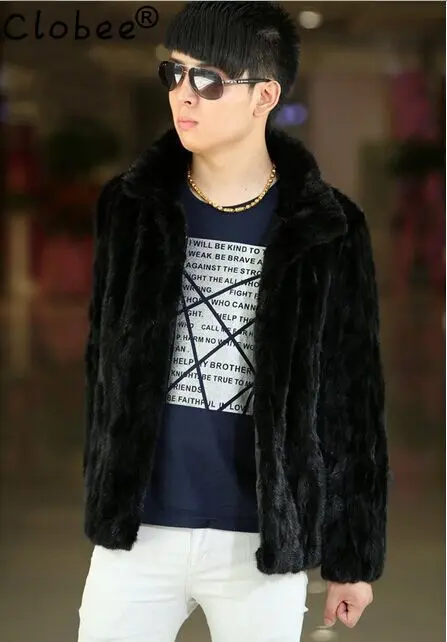 2020 зимняя официальная мужская шуба из искусственного меха норки и кролика пальто