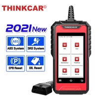 thinkcar sf100 obd2 auto scanner engine abs airbag code reader electronic parking brake oil reset obd 2 car automotive tools