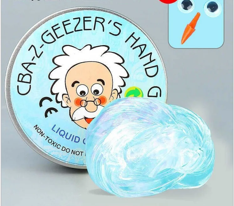 Intelligent Creative Hand Gum Transparent Bounce Plasticine Slime Light Clay Adults Decompression Mud Educational Toys Kids Gift | Игрушки и