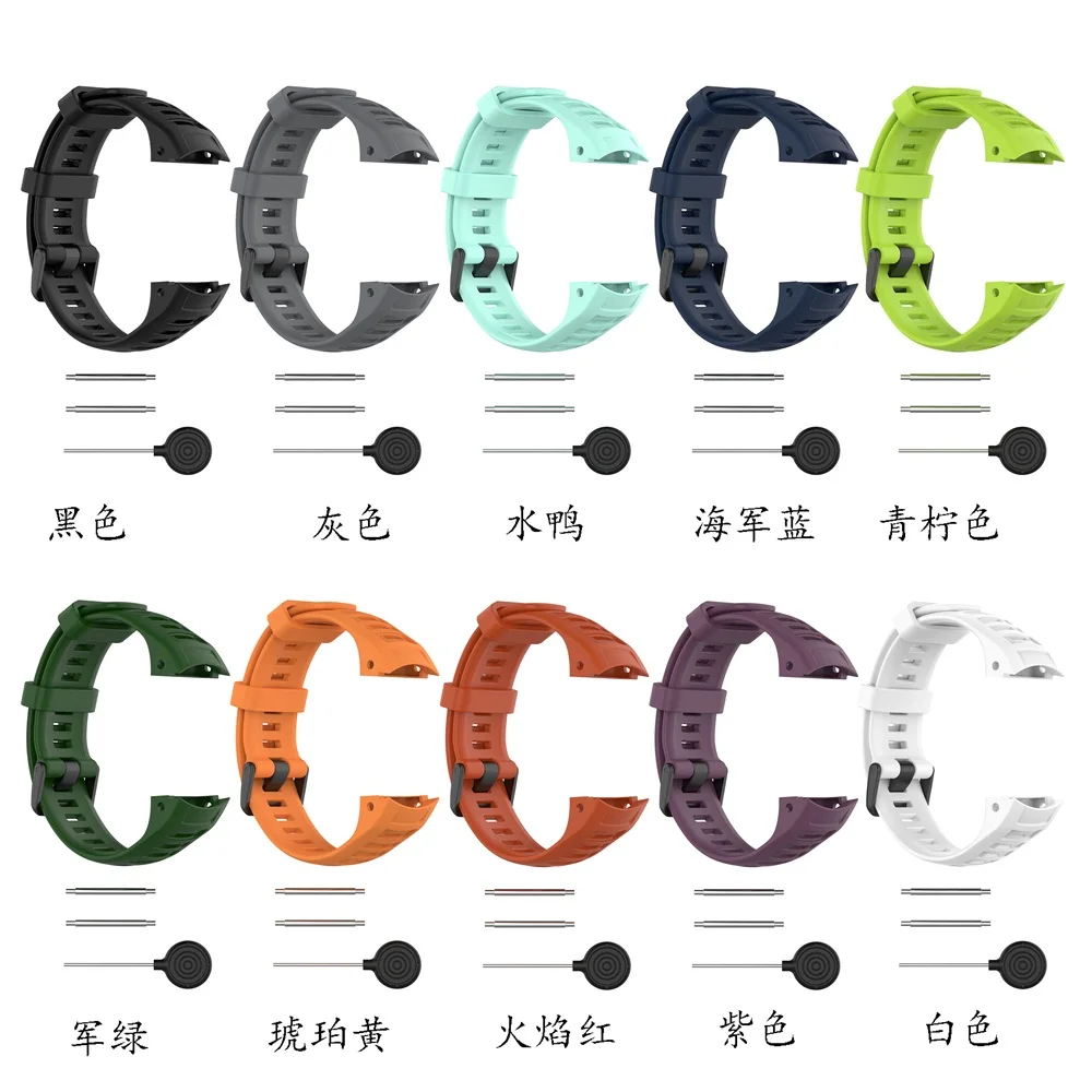Силиконовый ремешок для смарт-часов Garmin Index сменный Браслет спортивные