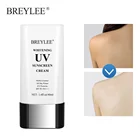 Отбеливающий Солнцезащитный УФ-крем BREYLEE, Осветляющий Уход за кожей, SPF50 PA +++ Солнцезащитный увлажняющий антивозрастной Антивозрастной уход за меланином