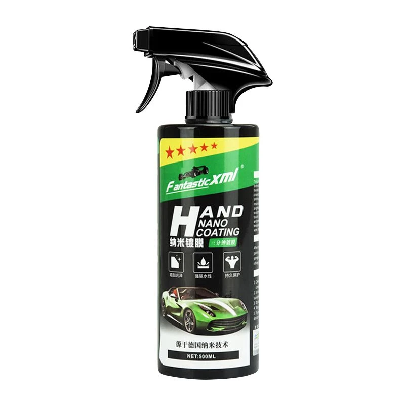 

100ml-500ml Nano Ceramic Car Coating Auto Detailing Products Liquid Spray Polish Wax Film Paint Care Protector Kit Accessories