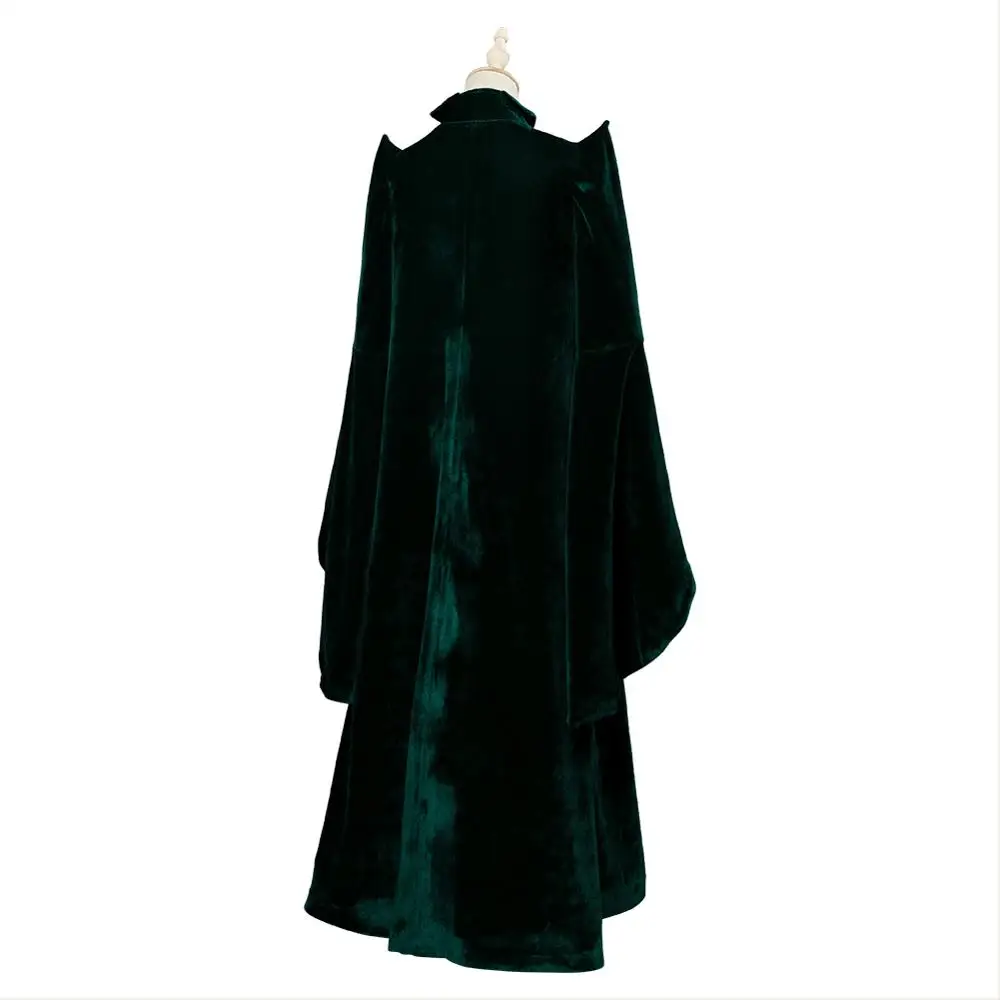 

Professor Minerva McGonagall Cosplay Costume Dress Magic Robe Cape Cloak Halloween Carnival Witch Costumes