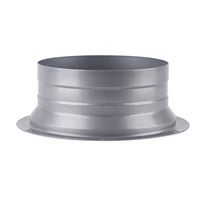 4 10inch round pipe flange seat aluminum tube air ventilation hose connector exhaust duct fresh air system vent hardware