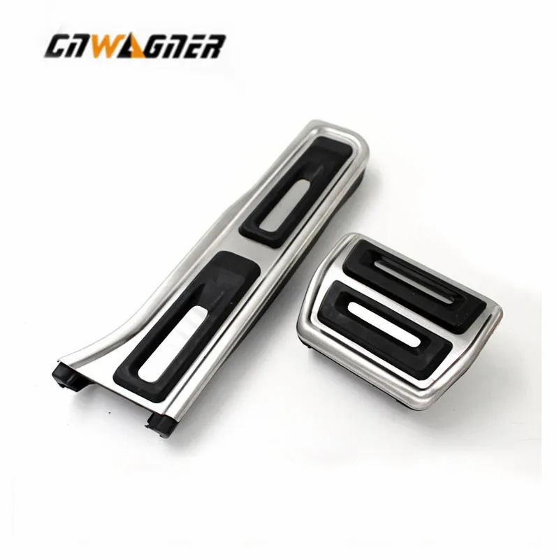 

Комплект накладок из нержавеющей стали на ножную педаль топливного газа для Audi A3 2004 2005 2006 - 2012 Q3 аксессуары для стайлинга автомобиля LHD