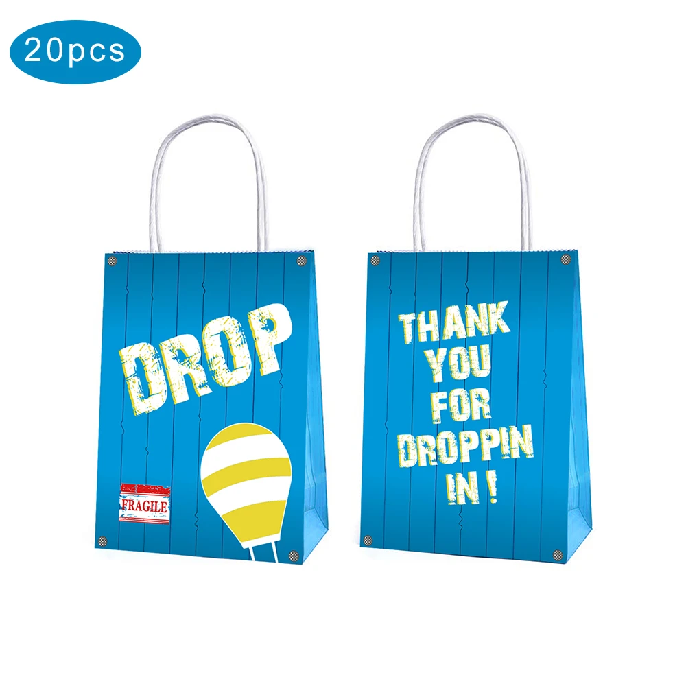 Подарочные пакеты для темативечерние игры 20 шт. синие подарочные конфет с