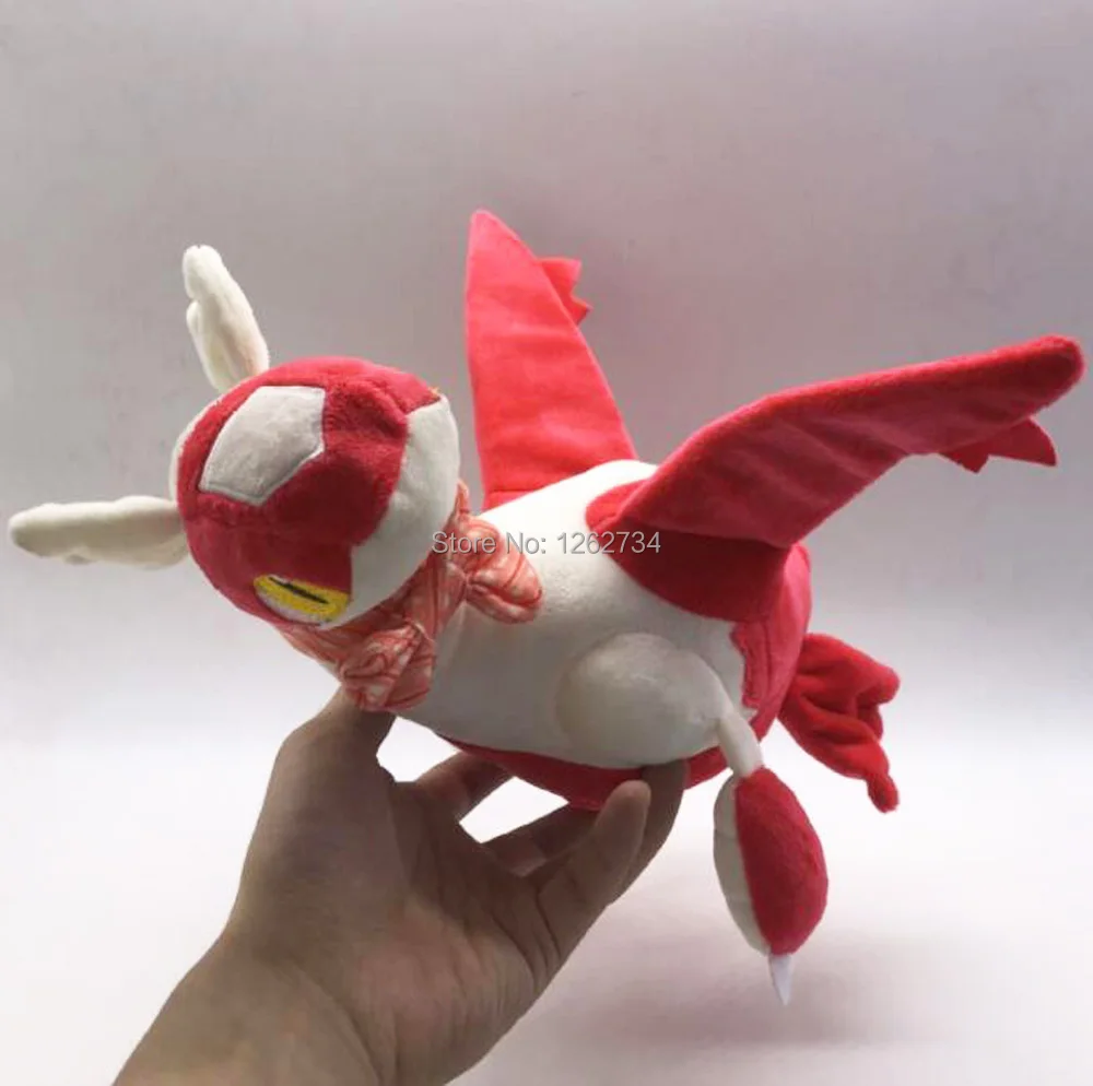 2 стиля подлинные Latias latios 30 см плюшевые куклы-животные подарки в виде плюшевых фигурок в розницу