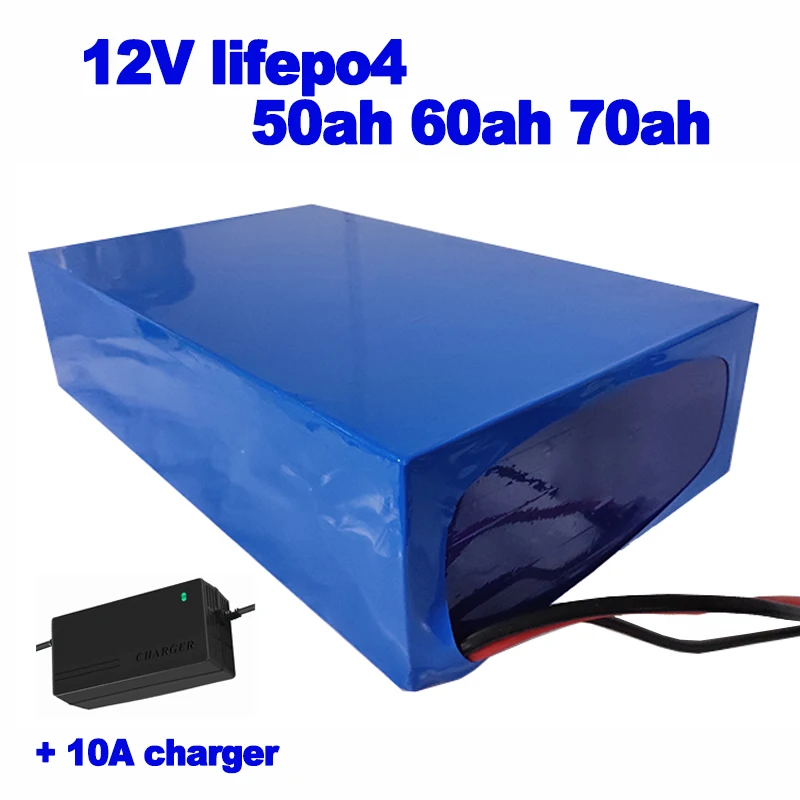 Lifepo4 12V 50ah 60ah 70ah литий железо фосфатных аккумуляторов Аккумуляторная батарея для
