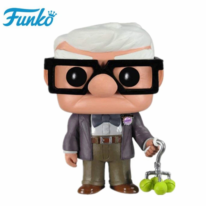 Carl-without box Funko Once Upon a Time Регина Mister Mxyzptlk фильм UP-Карл виниловые фигурки Дети Рождественский подарок на день рождения Модель игрушки - Цвет: Carl-without box