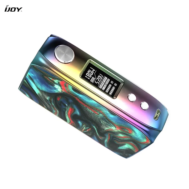 Оригинальный комплект IJOY Shogun Univ 180 Вт TC с модом и баком Katana 5 мл Питание от Dual 18650 Box