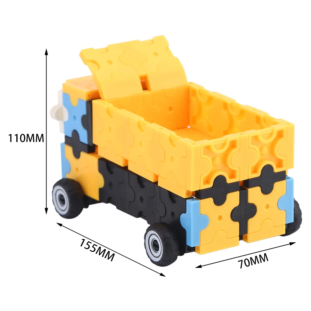

Plastic Building Blocks 3D DIY Creative Engineering Vehicles Bricks Models Learning Educational Toy Kid Children Gifts