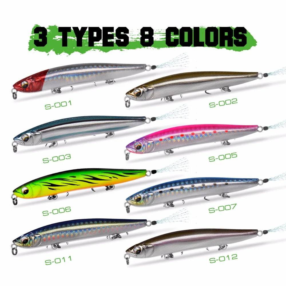 SFT опускающаяся в темноте искусственная приманка виде рыбы 70 мм/90 мм 4.3g/7 5g/10g/17g |