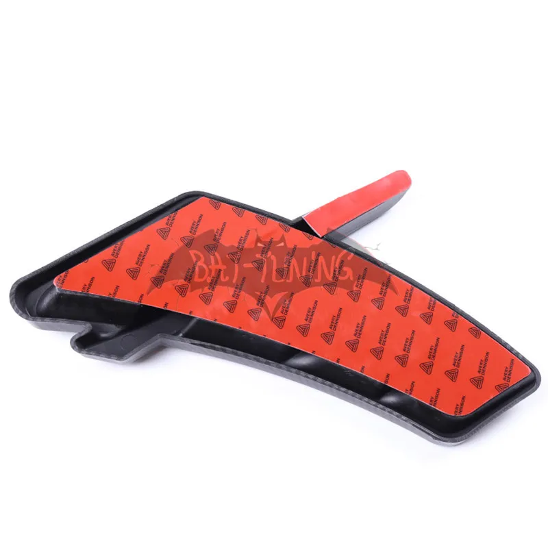 

2X Glossy Black Side Sticker For Audi A3 8V A4 B8 B9 A5 A6 C6 C7 C8 A7 Q3 Q5 Q7 ABT Sportsline ABS Car Air Vent Trim Bodykits