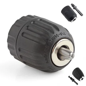 0,8-10 мм БЕСКЛЮЧЕВОЙ сверлильный патрон 38 дюйма 24UNF AirЭлектрическийбеспроводной с адаптером аксессуары для электроинструментов