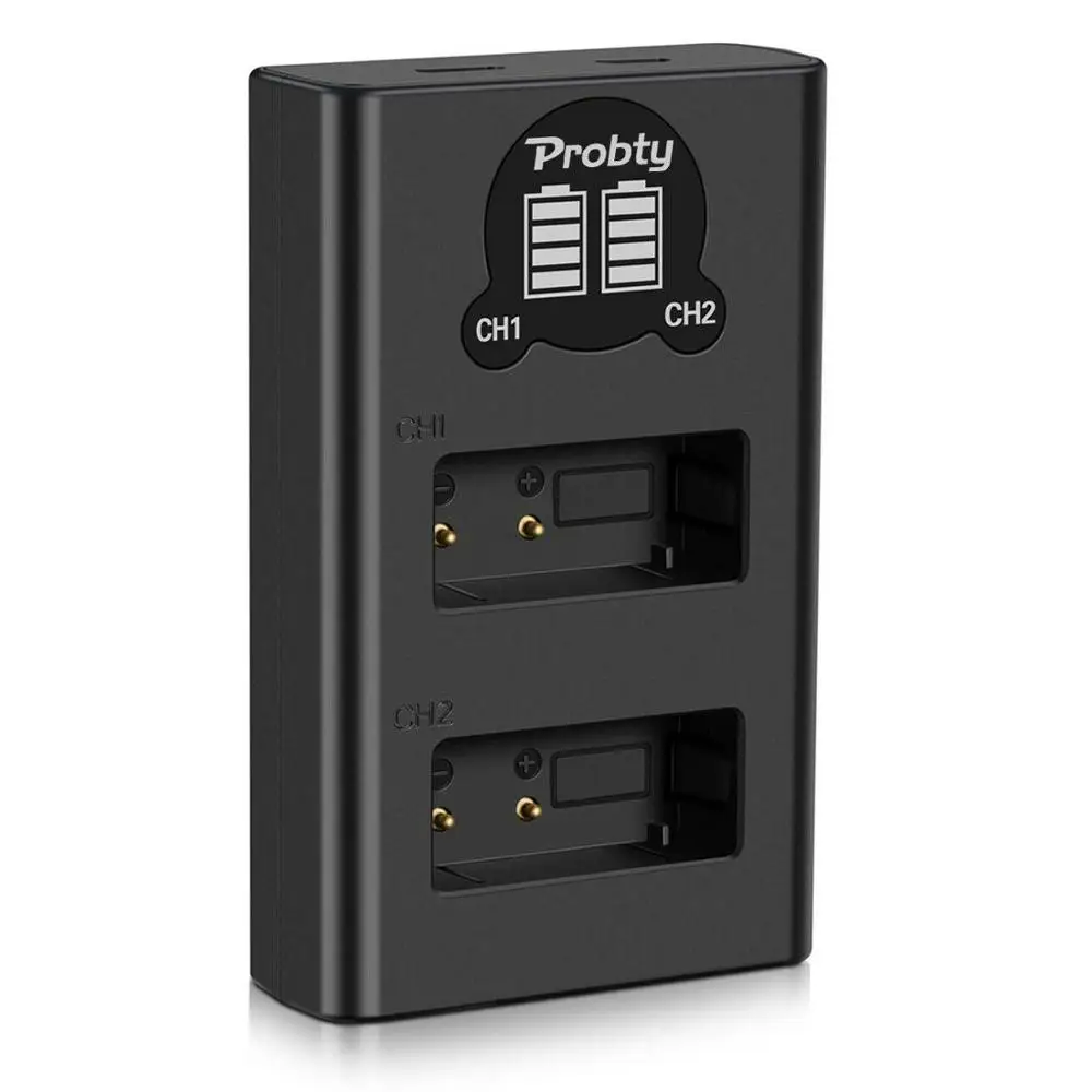 Аккумулятор PROBTY для камеры Panasonic батарея с разъемами DMW BLG10 DMC GF6 GX7 GF3 GF5 LX100 GX80 GX85 L10 |