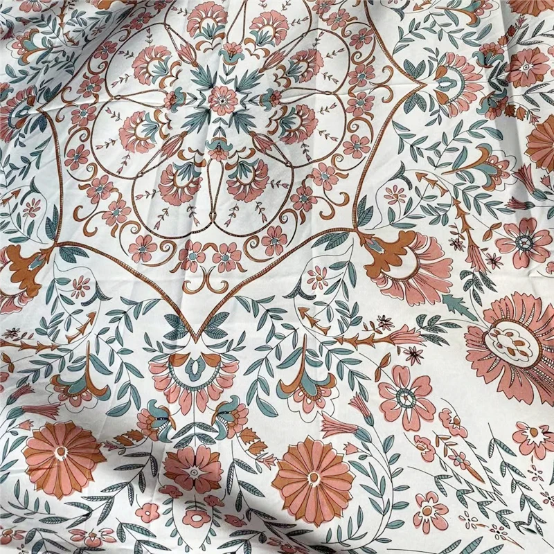 Настенный гобелен в стиле хиппи индийский цветочный богемный декор подвесные