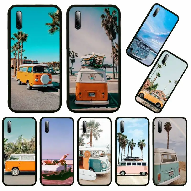 

Combi Van Surf Phone Case For Samsung A6 A7 A8 A10 A11 A20 A21 A30 A31 A40 A50 A70 A80 A91 Plus S E Coque