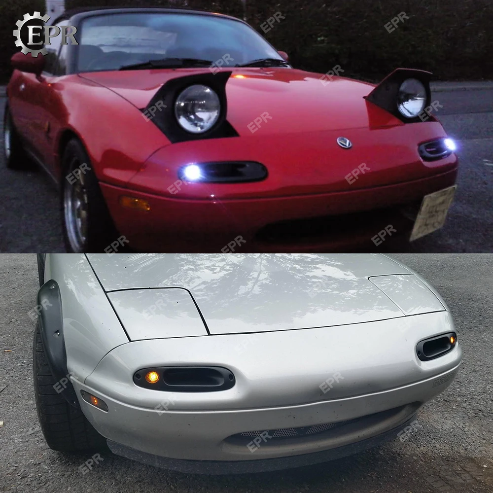 Поворотный индикатор из стекловолокна для Mazda MX5 NA (1989 1997) FRP воздухозаборник типа B