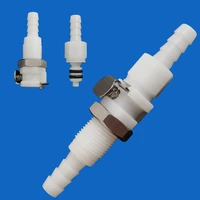 316 14 quick coupling male insert femal coupling body panel mount hose barb shut off valve quick disconnect connector m series
