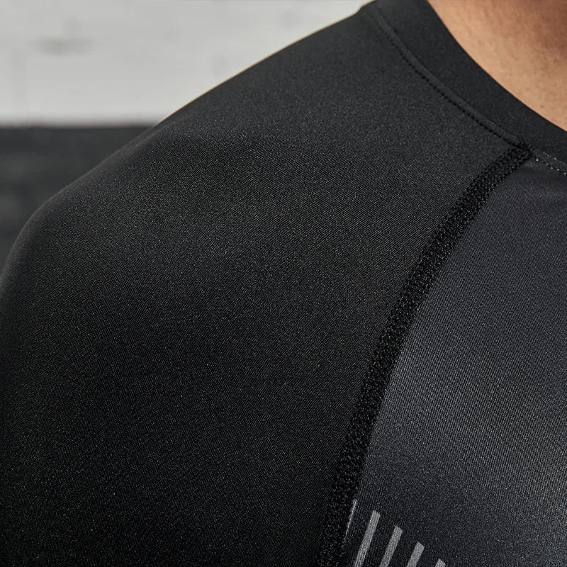 VANSYDICAL компрессионная рубашка для мужчин с длинным коротким рукавом спортивная