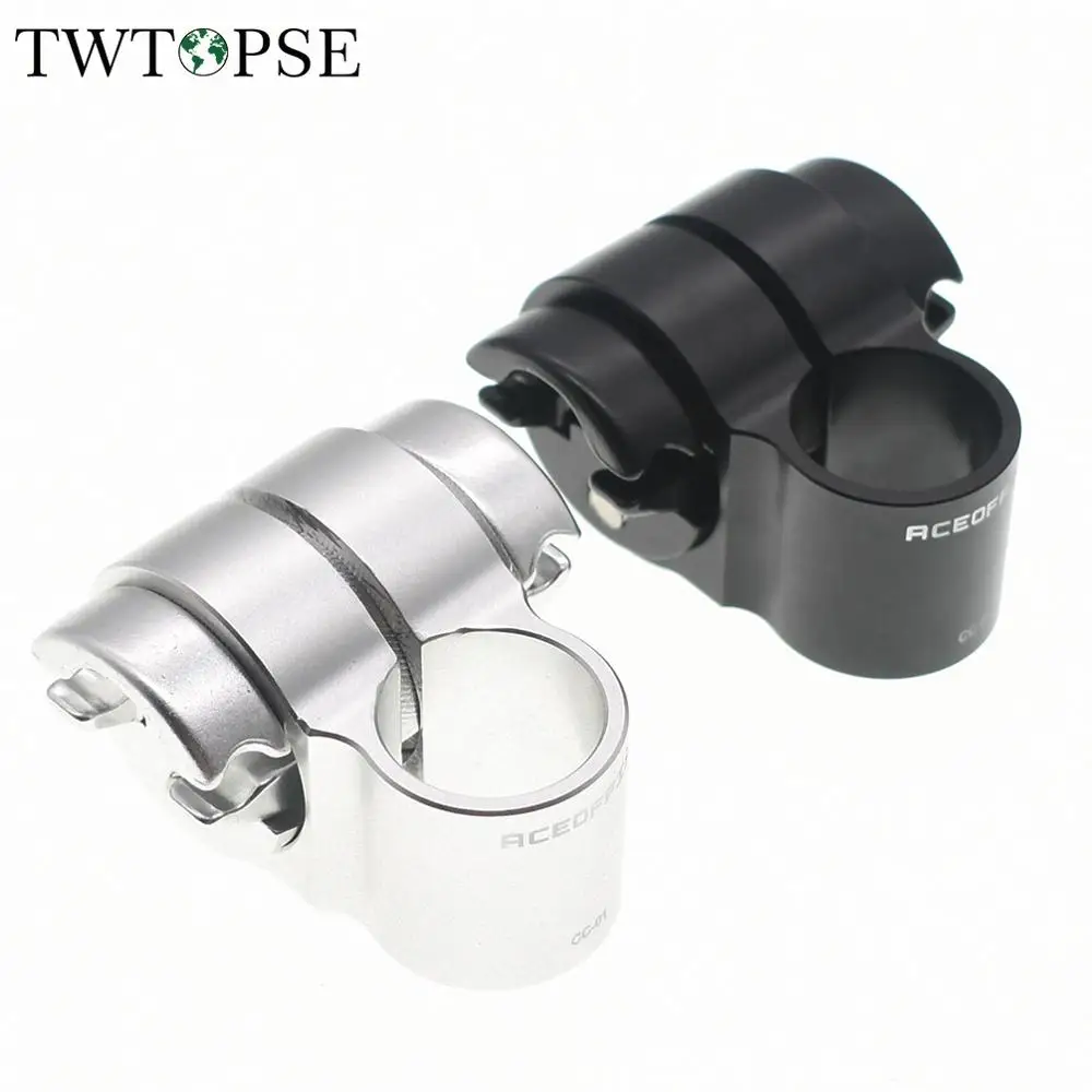 TWTOPSE крепление на сиденье для велосипеда зажим Brompton Складное Сиденье насадка из