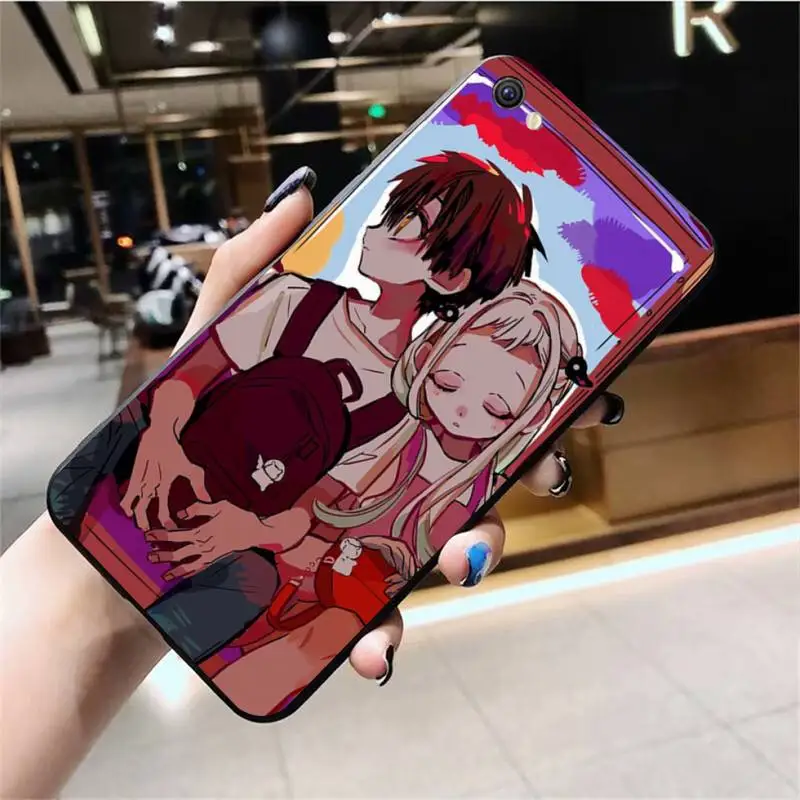 Аниме Чехол Hanako-kun для унитаза черный мягкий чехол телефона Vivo Y91c Y17 Y51 Y67 Y55 Y93 Y81S Y19