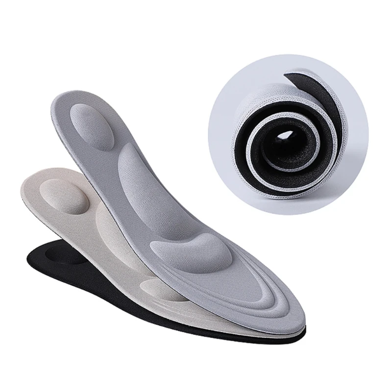 4D спонж мягкие Обувь на высоких каблуках Стельки для облегчения боли вставка