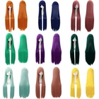 JOY  BEAUTY длинные прямые Косплэй парика, устойчивая к высоким температурам синтетические волосы Аниме вечерние парики 80cmColourful Для женщин Косплэй аксессуары