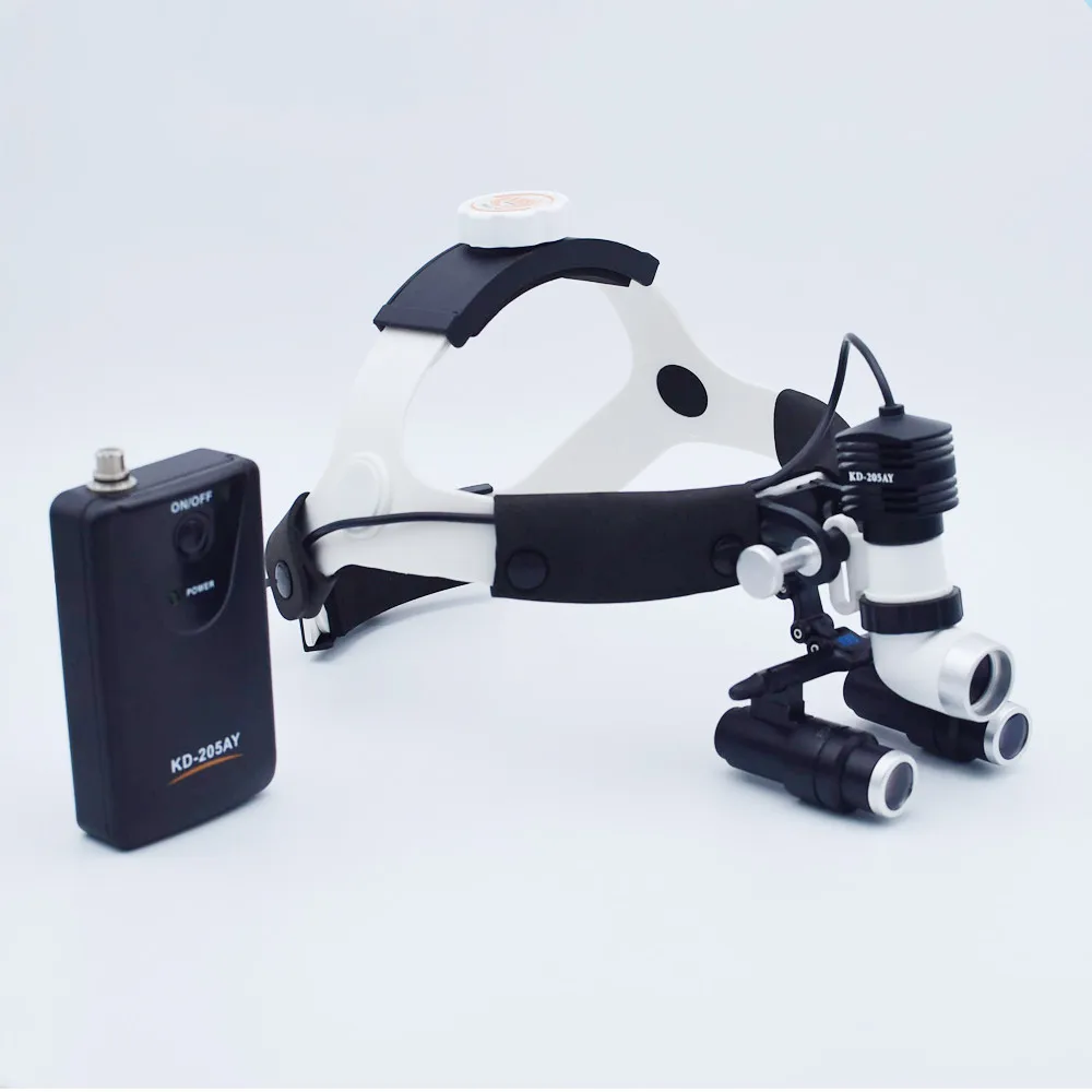 

Medical Surgical Magnifier 4.0X with LED High-power Brightness Adjustable Oral Otolaryngology Cardio-brain Surgery Magnifier
