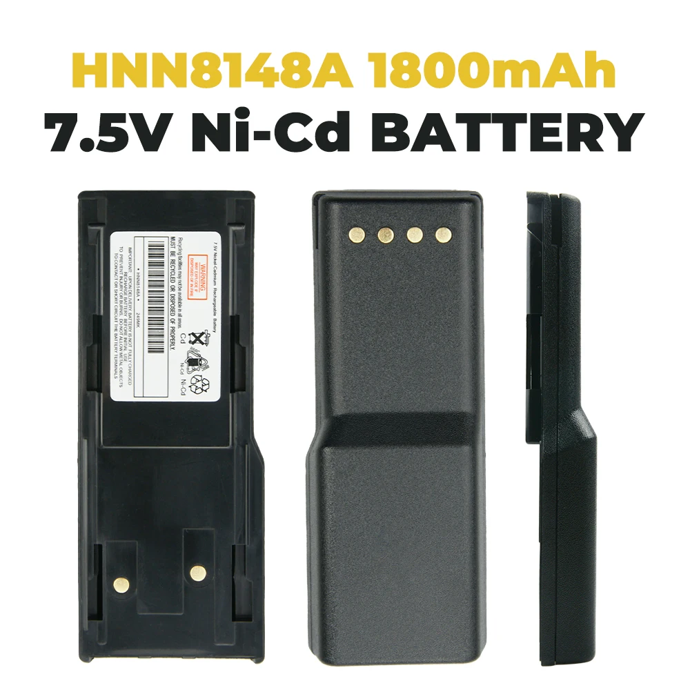HNN8148 Батарея для Motorola радиус P110 A110 P 110 двухстороннее радио HNN8148A Ni CD 1800