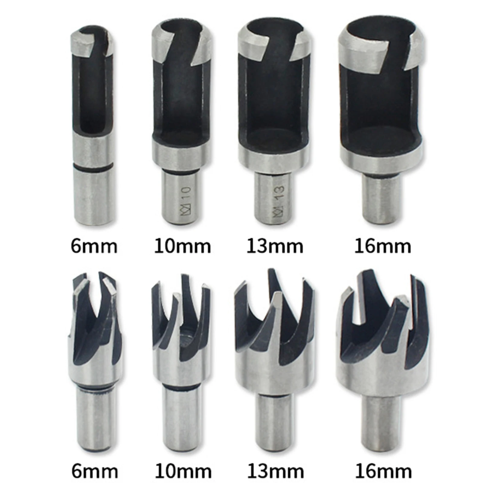 

23-Pack Woodworking Chamfer Drilling Tools Drill Bits Set Wood Plug Cutter Three Pointed Countersink Drill Bits with L-wrench