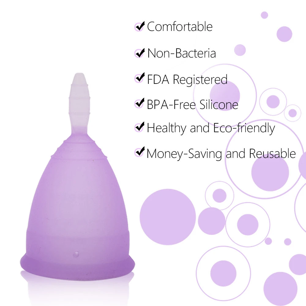 Силиконовый для использования в медицине менструальная чашка женской гигиены